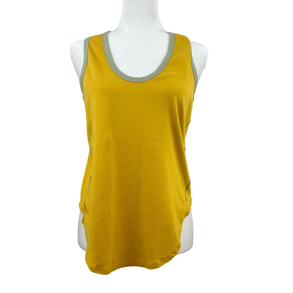 Women's Mustard Yellow Tank Top - Picture 3 of 10